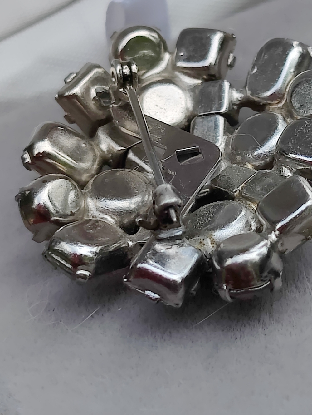 Vintage Art Deco Rhinestone Brrooch - Picture 4 of 6